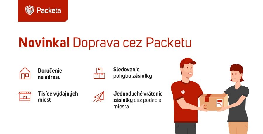 Posielame Packetou 1 Packeta