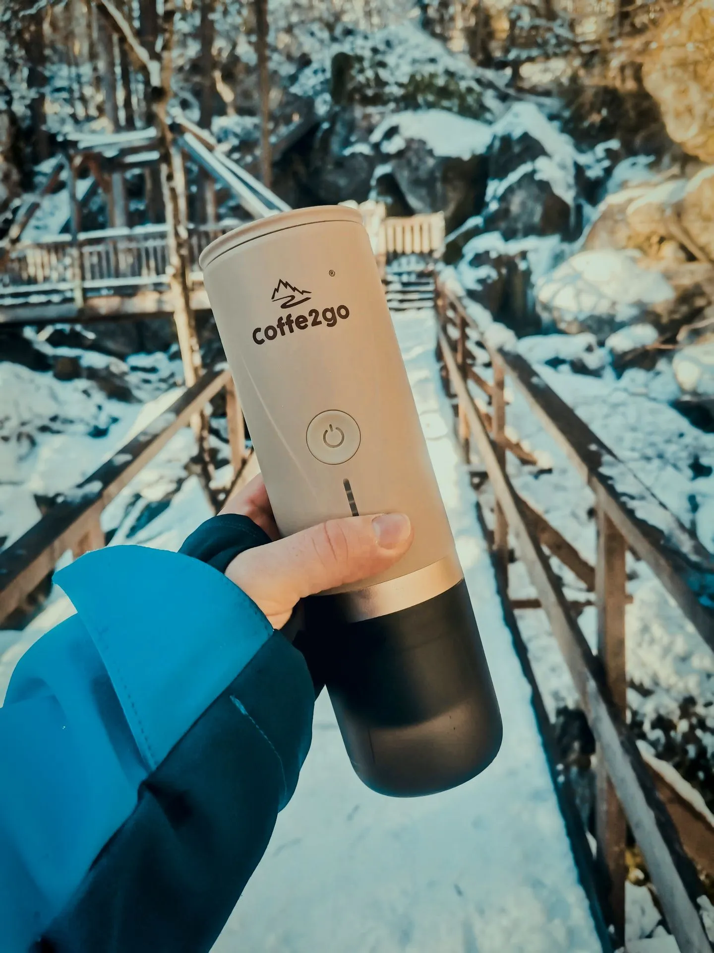 Travel portable coffee machine MOKA GO COFFE2GO PCM90/v02 KHAKI (limited colour) 5 Travel portable cavora mokago for travel