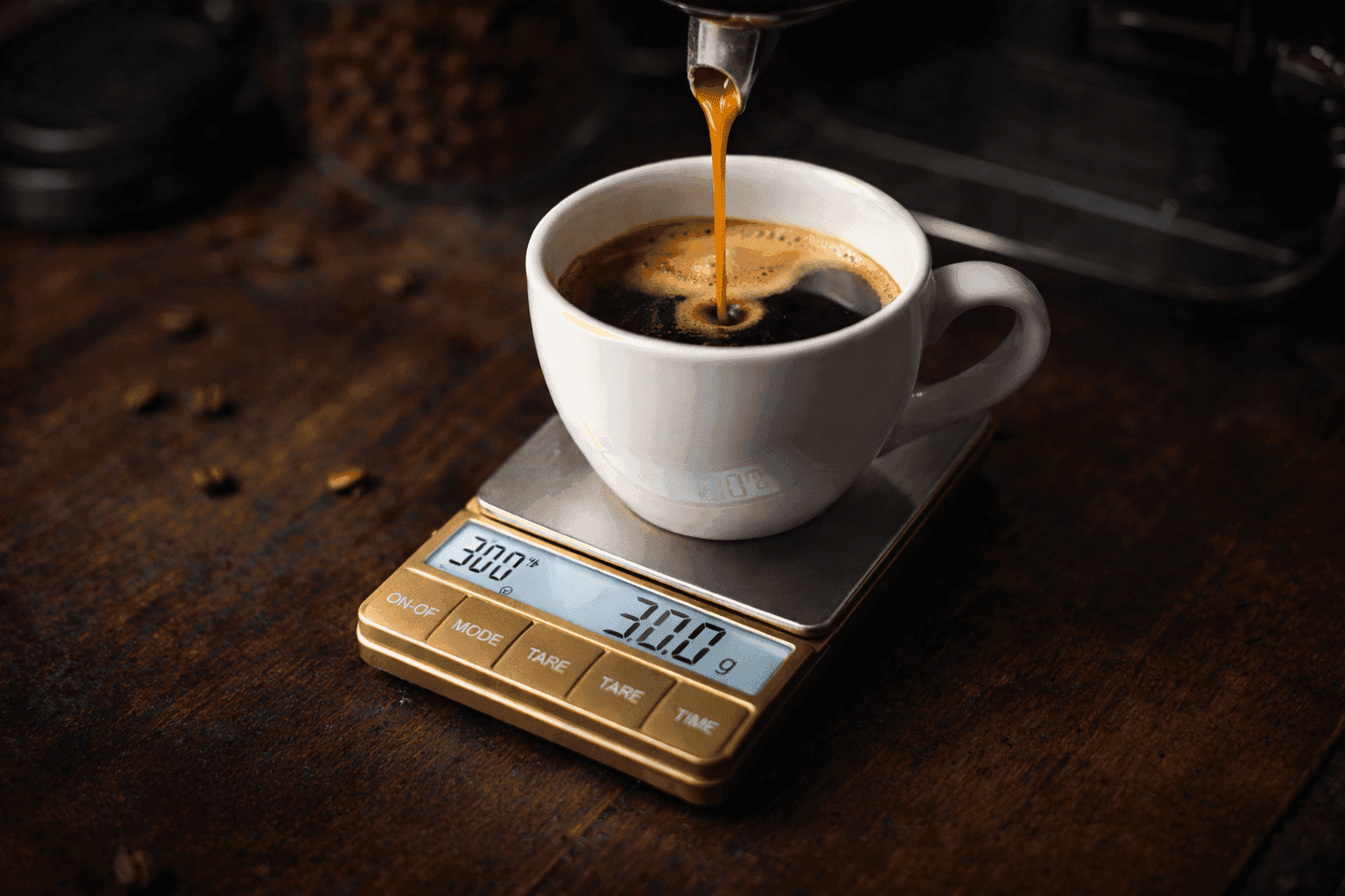 Digital Barista Scale COFFE2GO 10 Digital Coffee Scale COFFE2GO