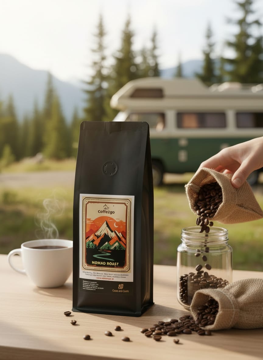 Coffee beans COFFE2GO NOMAD ROAST SERIES 1 Bean-coffee-nomad-roast